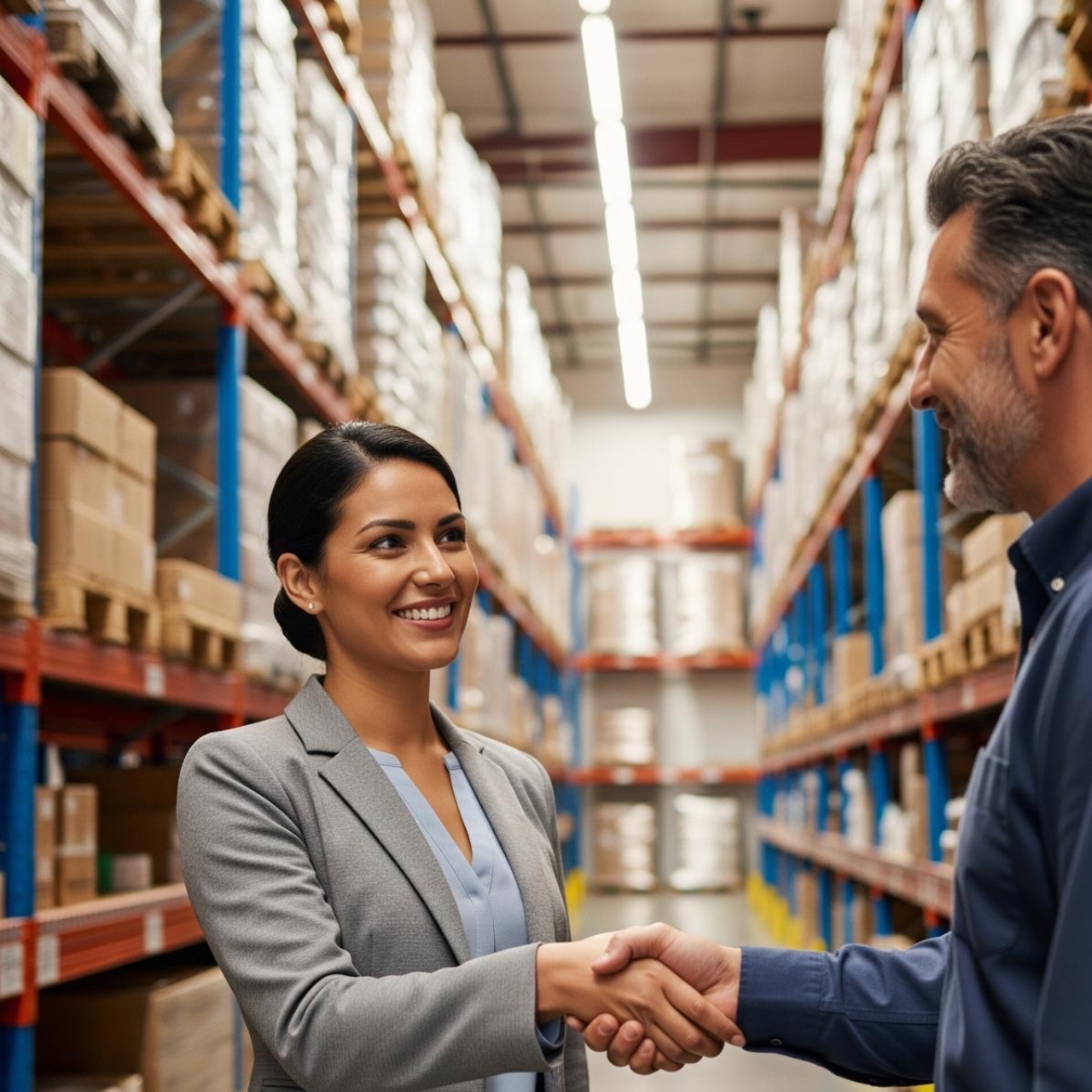 Cargo ship loaded with shipping containers at port.